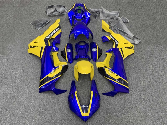 2017-2023 Honda CBR1000RR Motorcycle Fairings - Yellow Blue UK