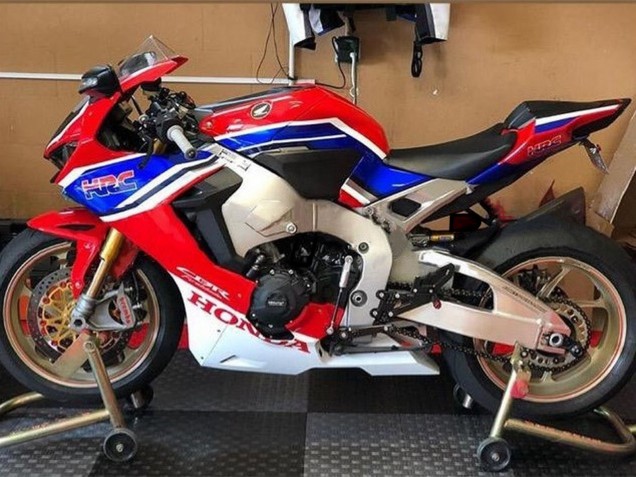 2017-2023 Honda CBR1000RR Motorcycle Fairings - White Red Blue Black HRC UK