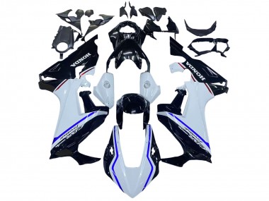 Best 2017-2023 Honda CBR1000RR Motorcycle Fairing Kits - White Blue Glossy Black UK