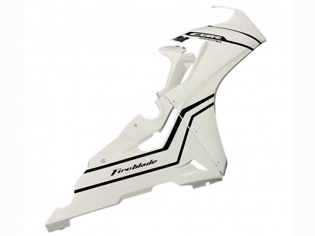 2017-2023 Honda CBR1000RR Motorcycle Fairings - White with Black Stripe Fireblade UK