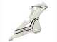 2017-2023 Honda CBR1000RR Motorcycle Fairings - White with Black Stripe Fireblade UK