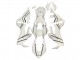2017-2023 Honda CBR1000RR Motorcycle Fairings - White with Black Stripe Fireblade UK