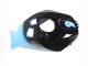 2003-2004 Honda CBR600RR Motorcycle Fairings - Light Blue Red Glossy Black Dunlop UK