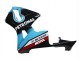 2003-2004 Honda CBR600RR Motorcycle Fairings - Light Blue Red Glossy Black Dunlop UK