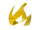2003-2004 Honda CBR600RR Motorcycle Fairings - Yellow Glossy Black UK
