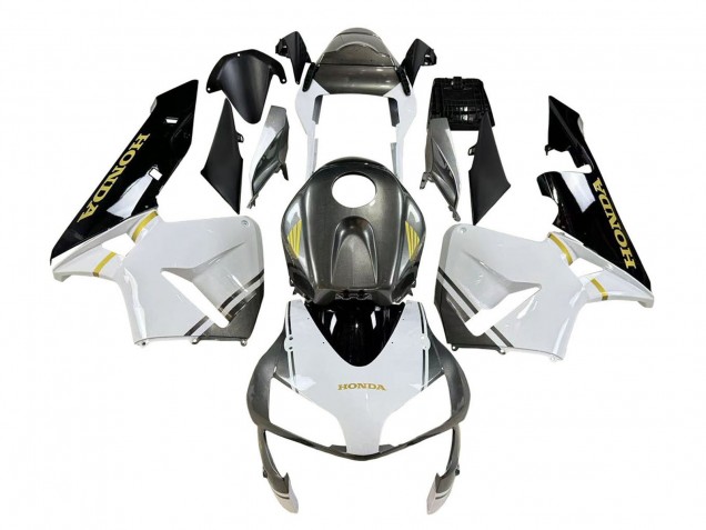2003-2004 Honda CBR600RR Motorcycle Fairings - White Yellow Grey Black UK
