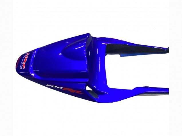 2003-2004 Honda CBR600RR Motorcycle Fairings - White Blue Red HRC UK