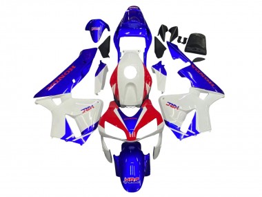 Best 2003-2004 Honda CBR600RR Motorcycle Fairings - White Blue Red HRC UK
