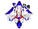 2003-2004 Honda CBR600RR Motorcycle Fairings - White Blue Red HRC UK