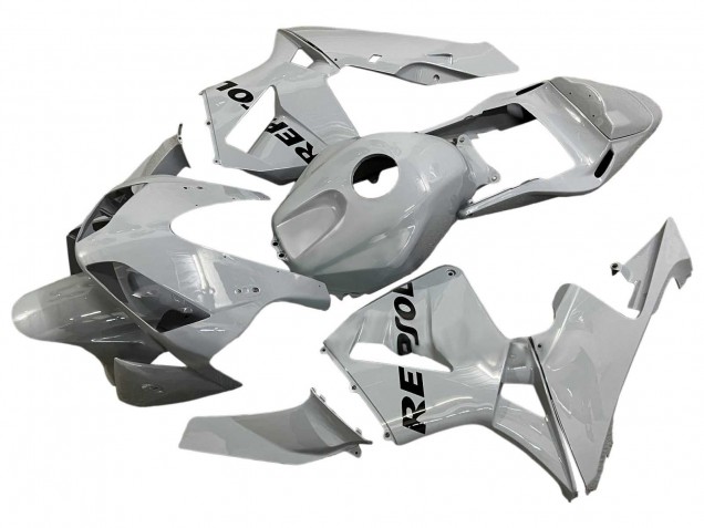 2003-2004 Honda CBR600RR Motorcycle Fairings - Silver Black Repsol UK