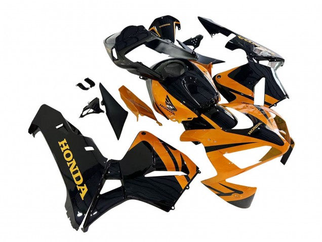 2003-2004 Honda CBR600RR Motorcycle Fairings Kits - Orange White Red Glossy Black Repsol UK