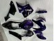 2003-2004 Honda CBR600RR Motorcycle Fairings - Dark Blue Glossy Black UK