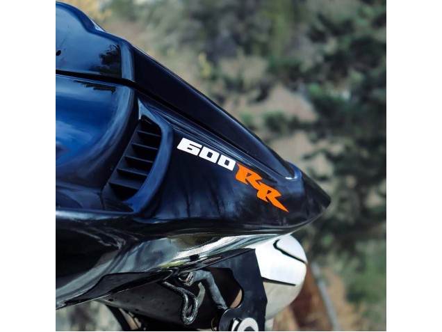2003-2004 Honda CBR600RR Motorcycle Fairings - Dark Blue Glossy Black UK