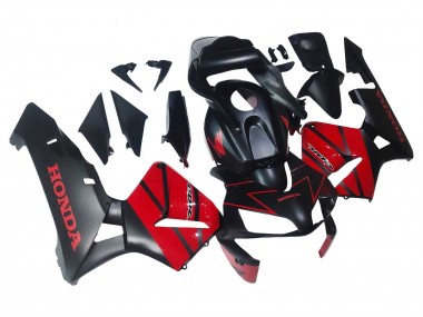 Best 2003-2004 Honda CBR600RR Motorcycle Fairings - Red Glossy Black Matte Black UK