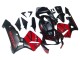 2003-2004 Honda CBR600RR Motorcycle Fairings - Red Glossy Black Matte Black UK