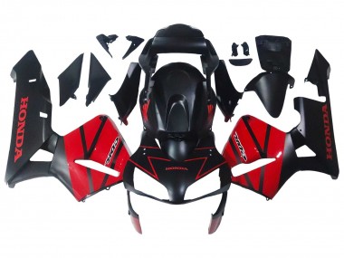 Best 2003-2004 Honda CBR600RR Motorcycle Fairings - Red Glossy Black Matte Black UK