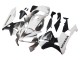 2003-2004 Honda CBR600RR Motorcycle Fairings - White Matte Black Racing UK