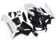 2003-2004 Honda CBR600RR Motorcycle Fairings - White Matte Black UK
