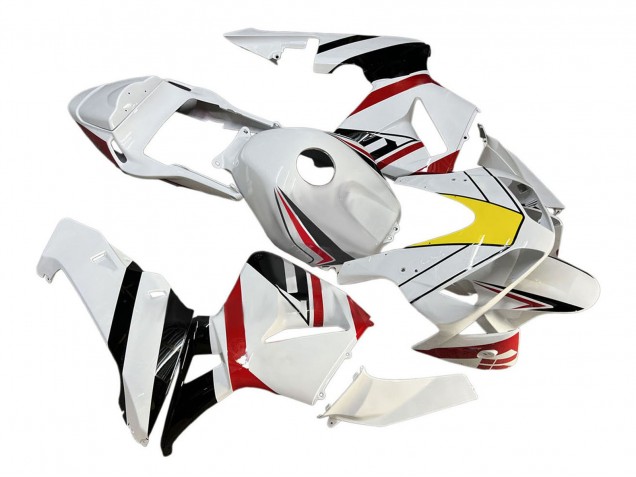 2003-2004 Honda CBR600RR Motorcycle Fairings - White Red Yellow Black UK