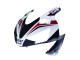 2003-2004 Honda CBR600RR Motorcycle Fairings - White Red Glossy Black DENSO Rimont UK