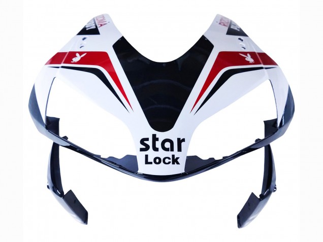 2003-2004 Honda CBR600RR Motorcycle Fairings - White Red Glossy Black DENSO Rimont UK