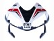 2003-2004 Honda CBR600RR Motorcycle Fairings - White Red Glossy Black DENSO Rimont UK