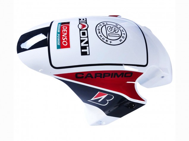 2003-2004 Honda CBR600RR Motorcycle Fairings - White Red Glossy Black DENSO Rimont UK