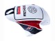 2003-2004 Honda CBR600RR Motorcycle Fairings - White Red Glossy Black DENSO Rimont UK