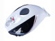 2003-2004 Honda CBR600RR Motorcycle Fairings - White Red Glossy Black DENSO Rimont UK