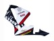 2003-2004 Honda CBR600RR Motorcycle Fairings - White Red Glossy Black DENSO Rimont UK