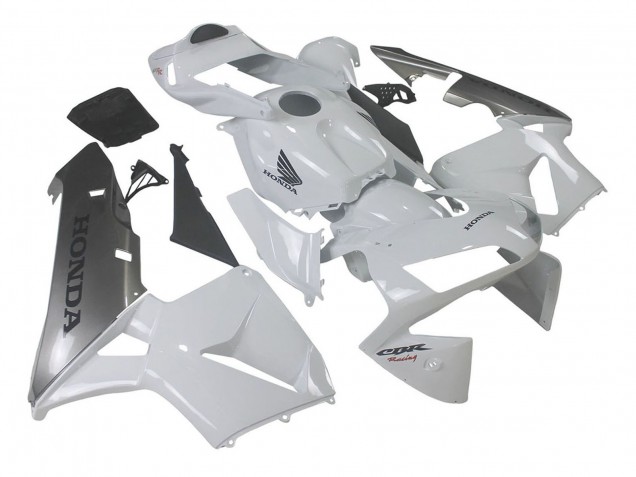 2003-2004 Honda CBR600RR Motorcycle Fairing - Silver White UK