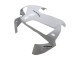 2003-2004 Honda CBR600RR Motorcycle Fairing - Silver White UK