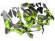 2003-2004 Honda CBR600RR Motorcycle Fairings - Yellow Matte Black UK