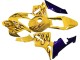 2003-2004 Honda CBR600RR Motorcycle Fairings - Yellow Black Flame UK