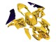 2003-2004 Honda CBR600RR Motorcycle Fairings - Yellow Black Flame UK