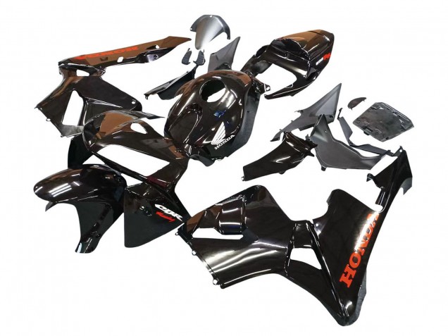 2005-2006 Honda CBR600RR Motorcycle Fairings - Glossy Black UK