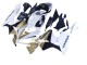 2005-2006 Honda CBR600RR Motorcycle Fairings - Gold White Black UK