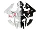 2005-2006 Honda CBR600RR Motorcycle Fairings - Black White with Cherry Blossom UK