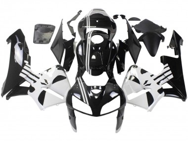Best 2005-2006 Honda CBR600RR Motorcycle Fairing - Black White UK