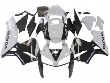 Best 2005-2006 Honda CBR600RR Motorcycle Fairings - Black White UK