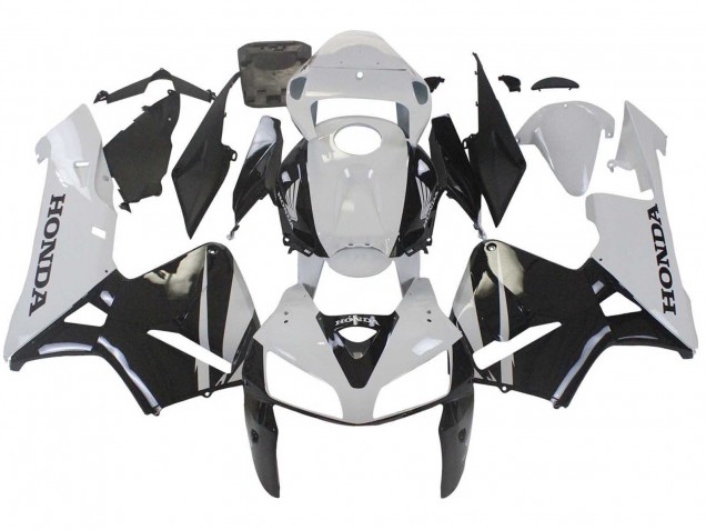 2005-2006 Honda CBR600RR Motorcycle Fairings - Black White UK