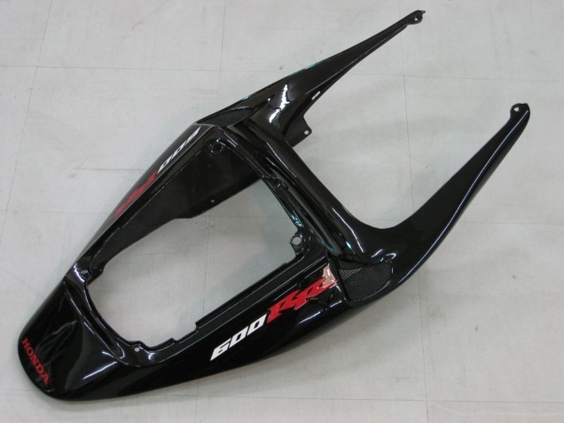 2005-2006 Honda CBR600RR Motorcycle Fairings - Glossy Black White West UK