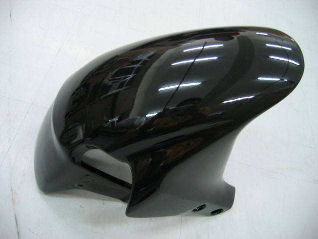 2005-2006 Honda CBR600RR Motorcycle Fairings - Glossy Black Grey Flame UK