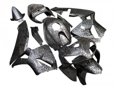 Best 2005-2006 Honda CBR600RR Motorcycle Fairings - Black Forged Carbon Fiber UK