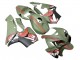 2005-2006 Honda CBR600RR Motorcycle Fairings - Green Red Shark UK