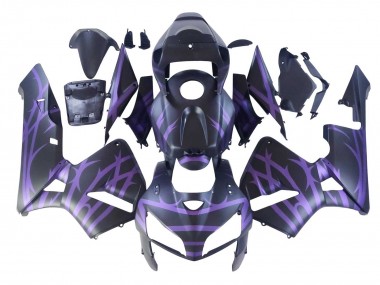 Best 2005-2006 Honda CBR600RR Motorcycle Fairings - Matte Black Purple UK
