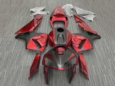 Best 2005-2006 Honda CBR600RR Motorcycle Fairings - Red Black UK