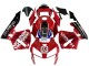 2005-2006 Honda CBR600RR Motorcycle Fairings - Red Black Valsir 03 UK