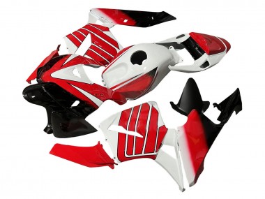 Best 2005-2006 Honda CBR600RR Motorcycle Fairing - Red White Black UK