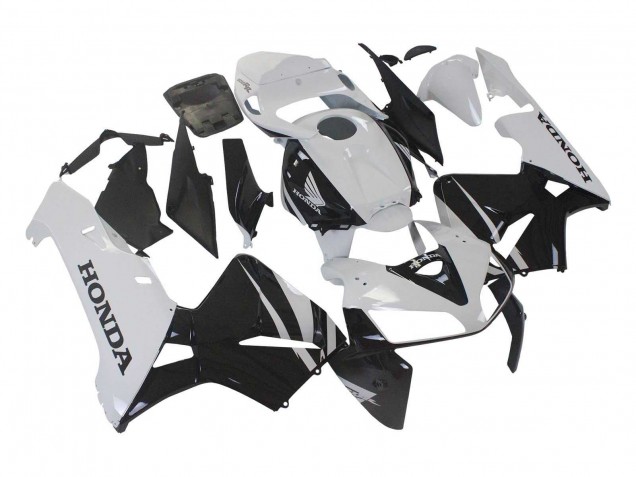 2005-2006 Honda CBR600RR Motorcycle Fairing - White Black UK